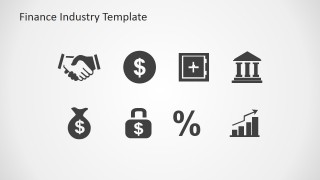 PowerPoint Icons featuring Finance Industry