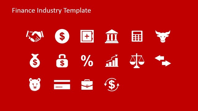 Stock Market Icons for PowerPoint