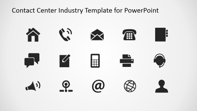 PowerPoint Template for Communications Marketing
