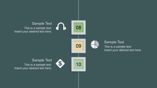 Clean Professional Slide Design Steps 8 to 10