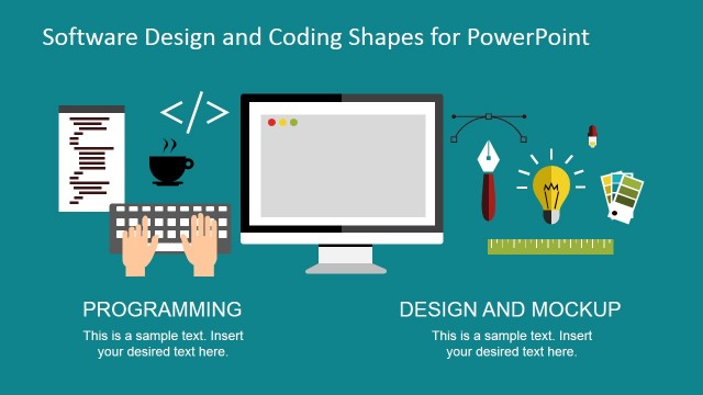 Software Design and Coding Shapes for PowerPoint