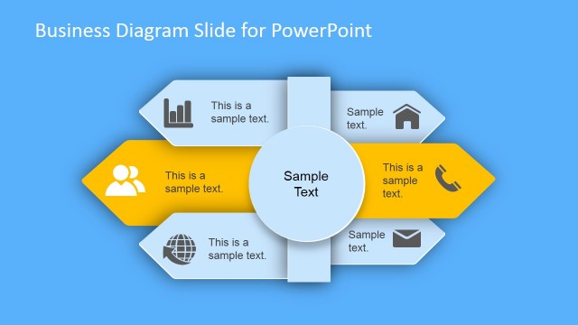 Business Diagram Arrows Slides for PowerPoint