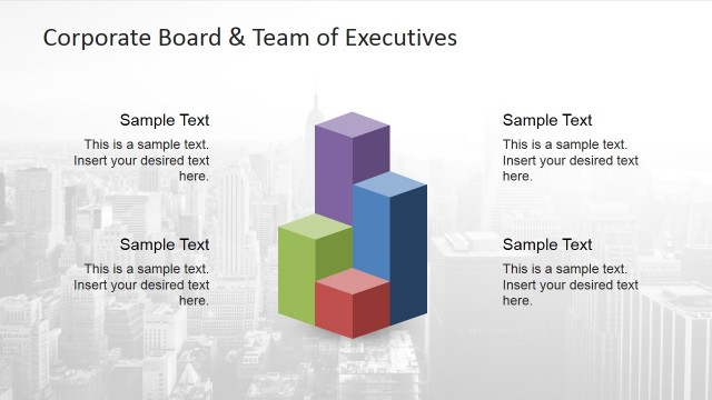 Graph of Corporate Board & Team of Executives