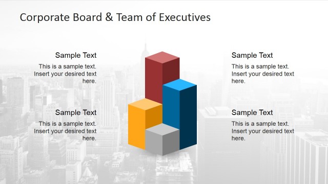 Multi-Colored Bar Chart for PowerPoint