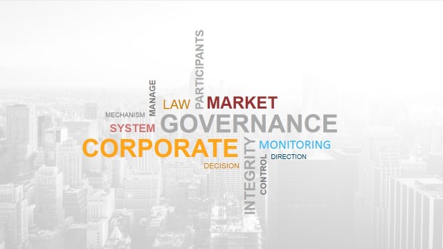 Word Cloud of Generic Corporate Terms