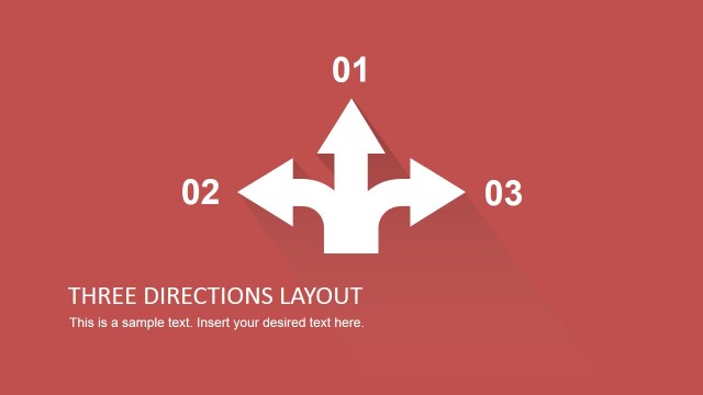 Three Directions PowerPoint Theme