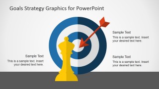 Target Goals Slide Design & Strategy Shapes for PowerPoint