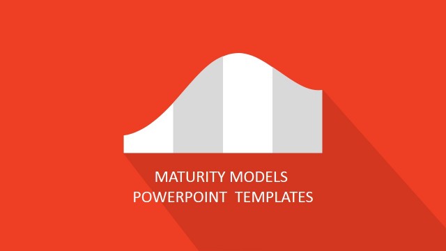 Flat Maturity Models PowerPoint Template