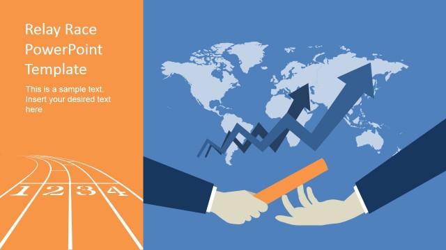 Relay Race PowerPoint Template