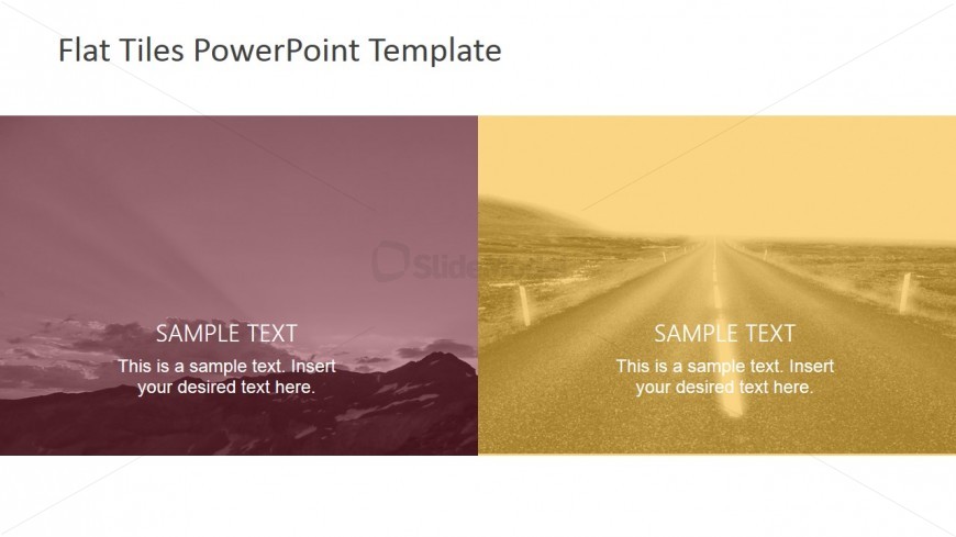 Landscape Scenes with Placeholders for PowerPoint 