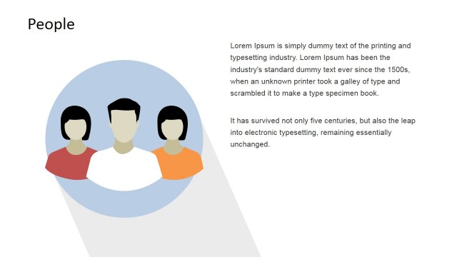 Star Model People PowerPoint Slide