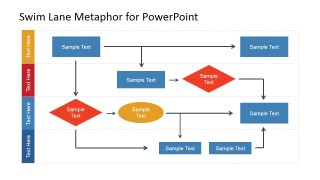 PowerPoint Segmented Work Process Metaphor Model 