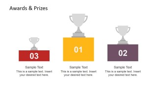 Awards & Prizes Slide Design for PowerPoint