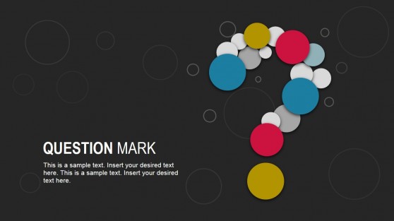 Creative Question Mark Diagram for PowerPoint