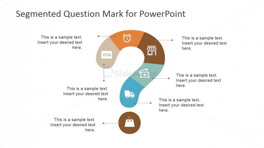PowerPoint Shapes and Icons Featuring the Purchase Process