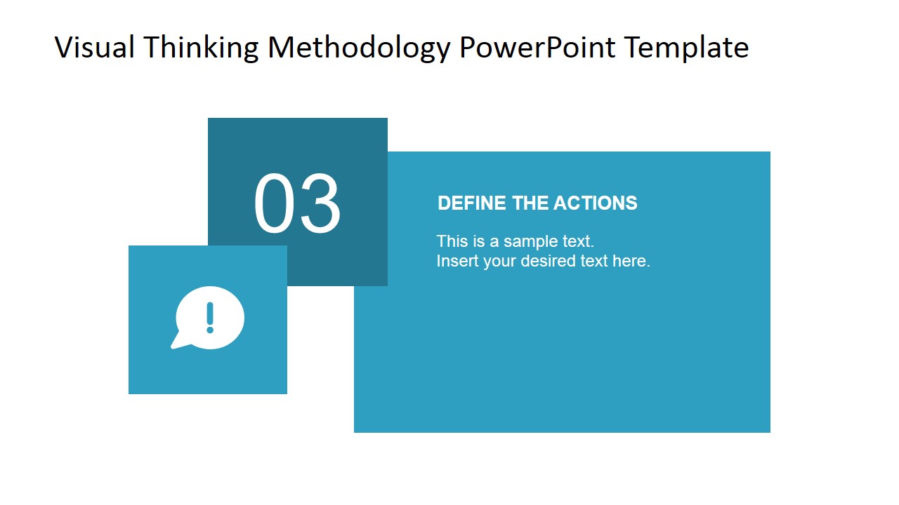 Define the Actions PowerPoint Slide