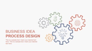 PowerPoint Design Hand Drawn Business Idea