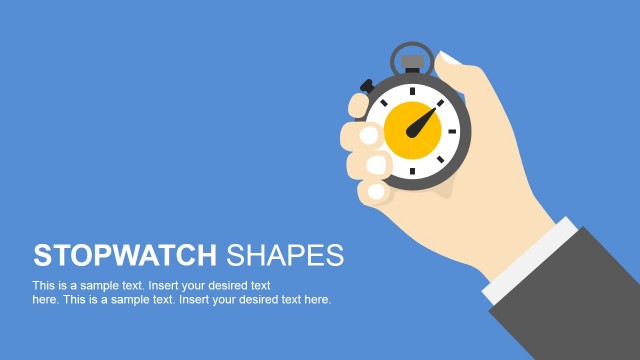 Stopwatch Shapes for PowerPoint