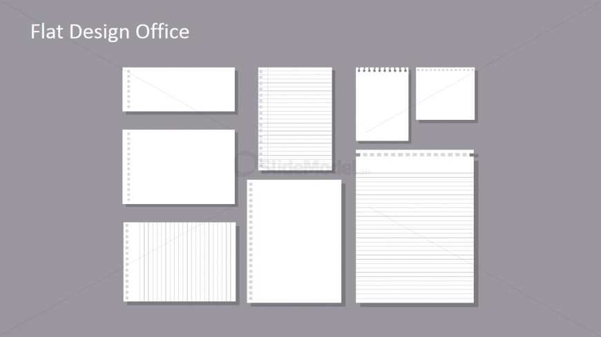Lined Paper Template for PowerPoint