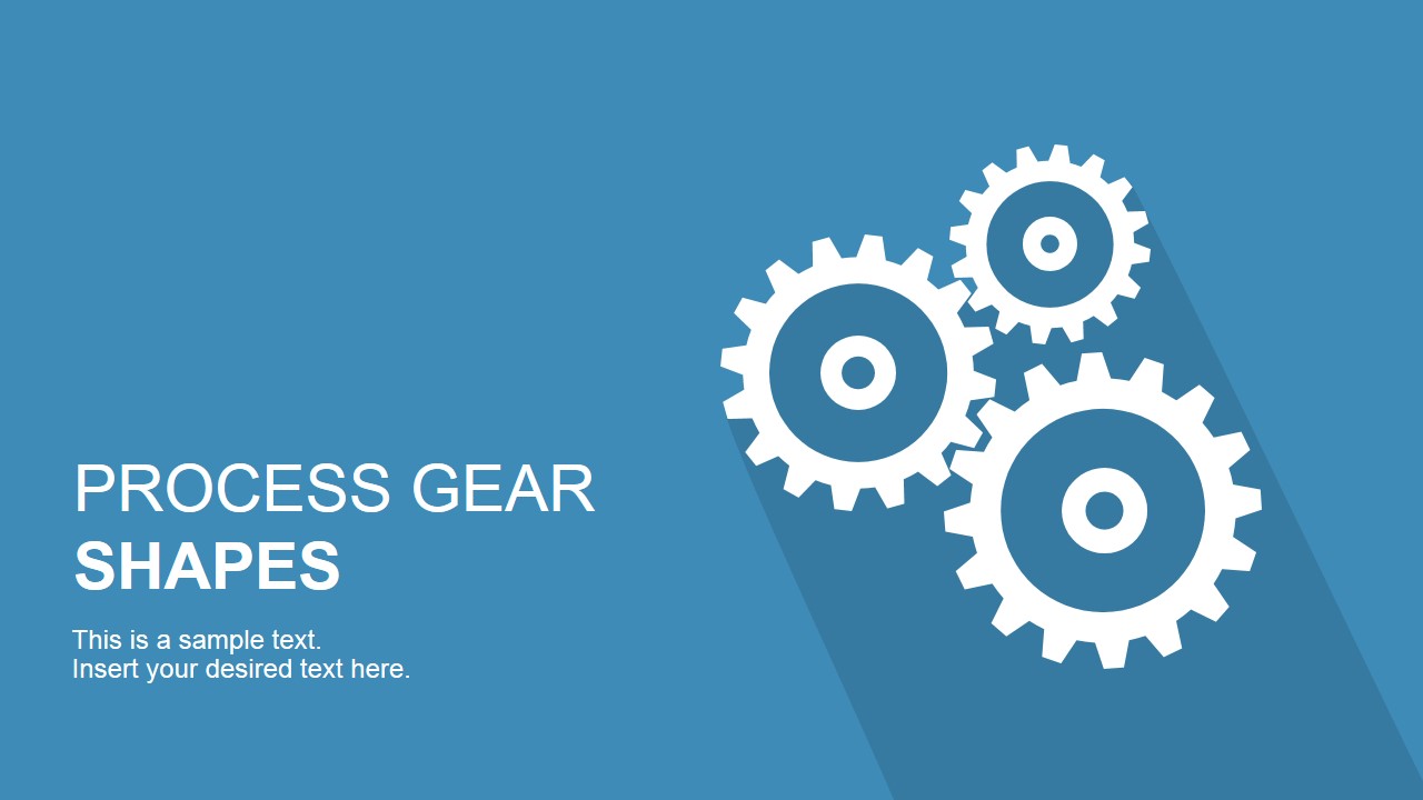 Process Gears for PowerPoint Slide Design