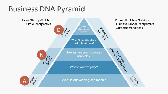 Design Needs and Aspirations Business Pyramid