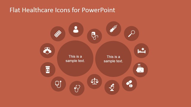Medical Icons Layout Design for PowerPoint
