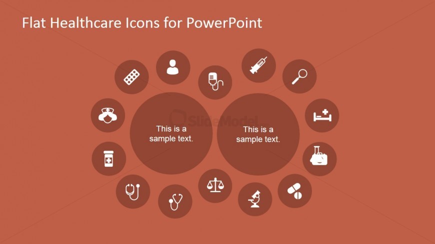 Medical Icons Layout Design for PowerPoint