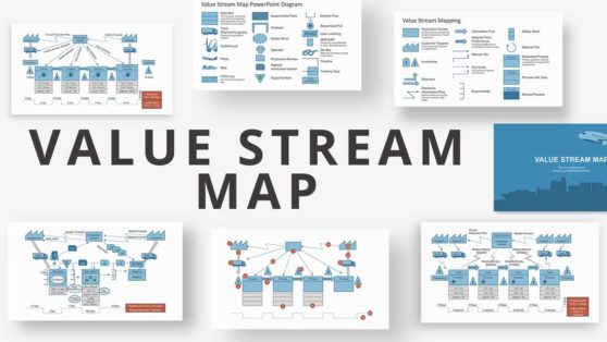 Professional Value Stream Map PPT
