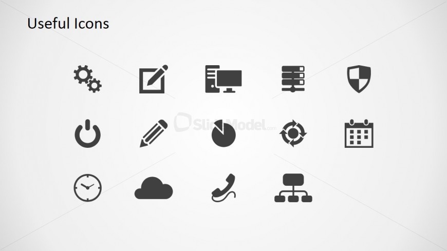 Icons for PowerPoint IT Industry
