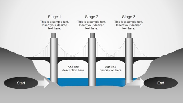 Chain Bridge PowerPoint Diagrams