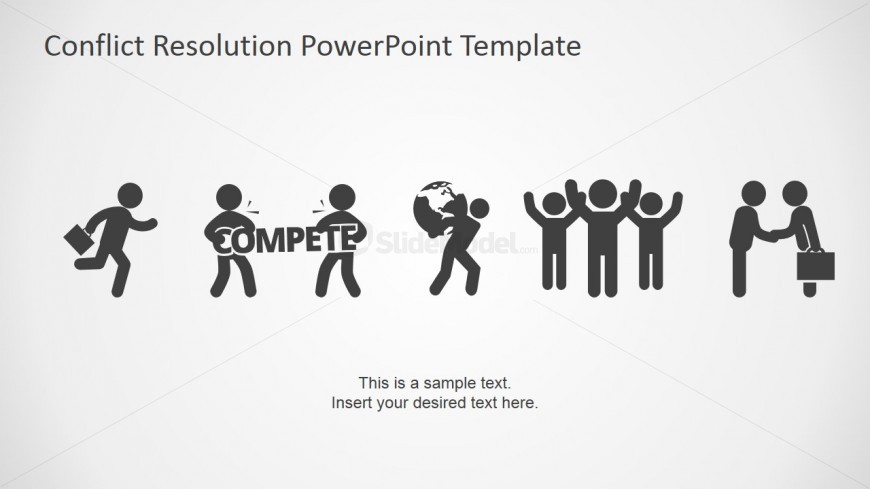 PowerPoint Shapes of Conflict Resolution