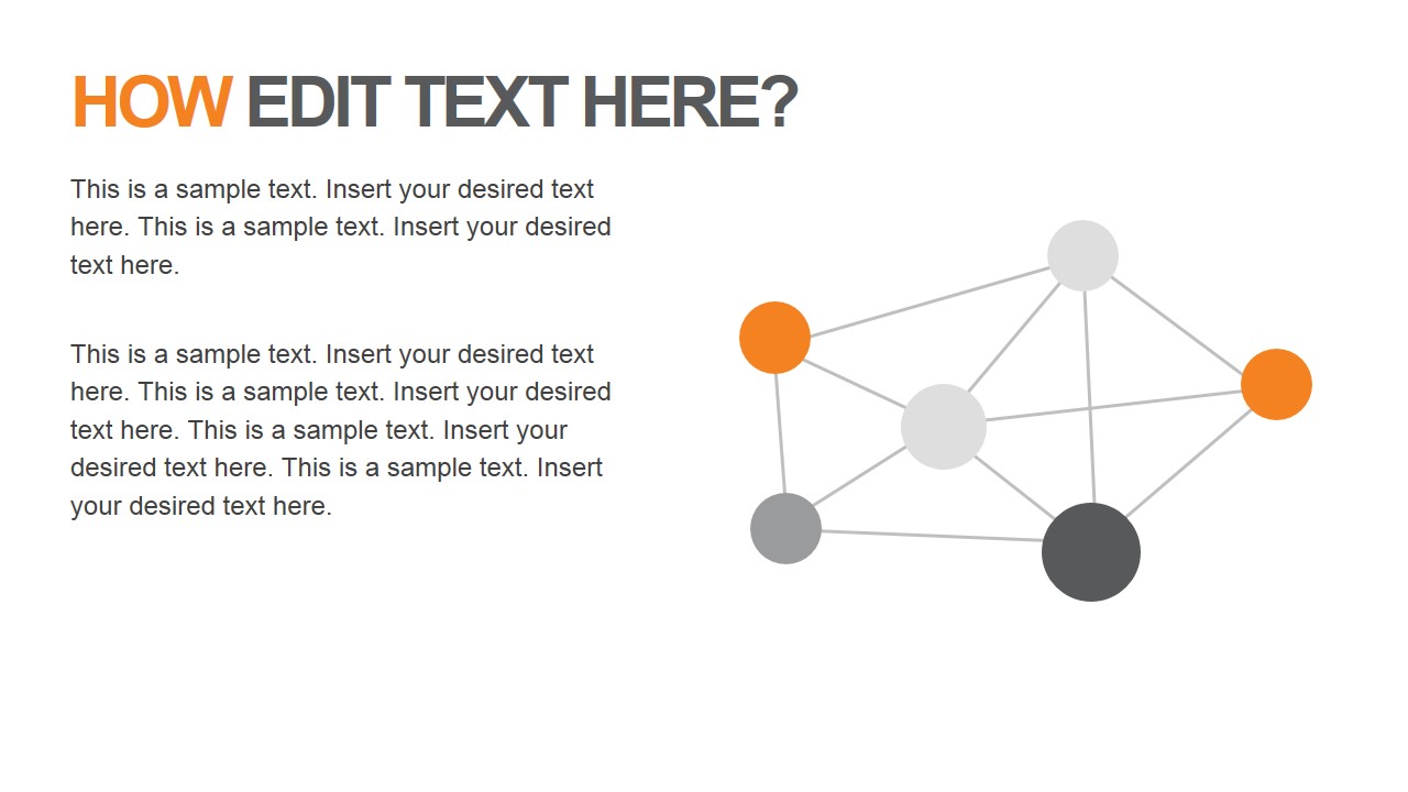 Orange PowerPoint Template with Shape Icons - SlideModel