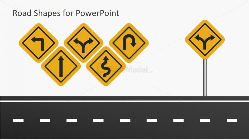 Road Symbols for PowerPoint