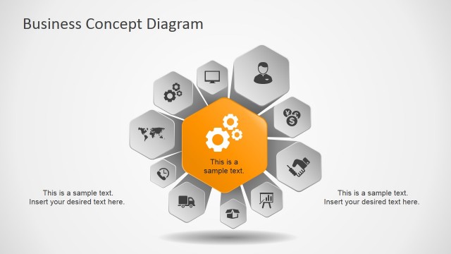 Business Concept Diagram for PowerPoint