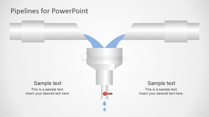 PowerPoint Shapes of Pipeline and Funnel