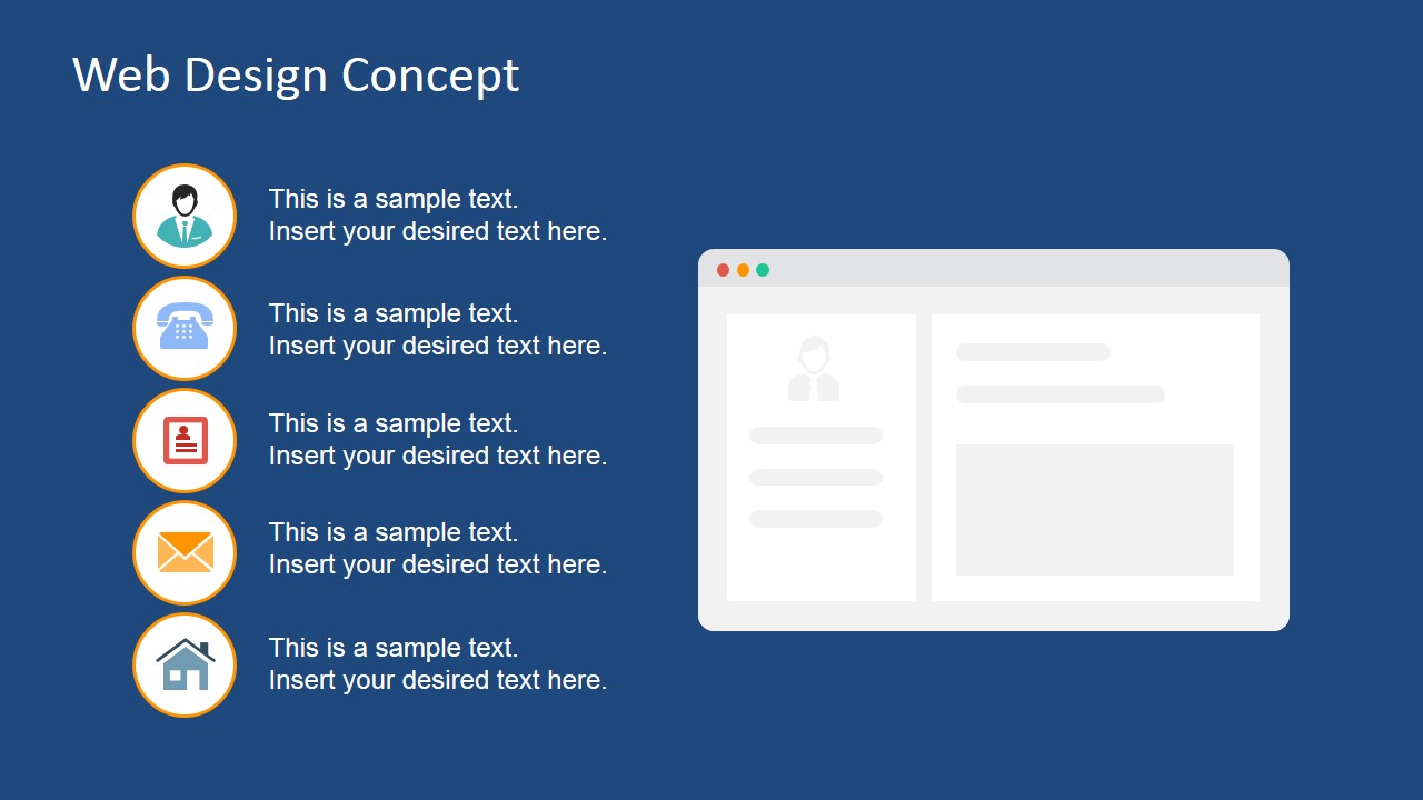 Web Design Concept Powerpoint Slide Slidemodel