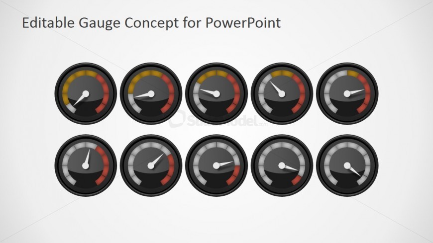 Multi-Level Gauges for PowerPoint