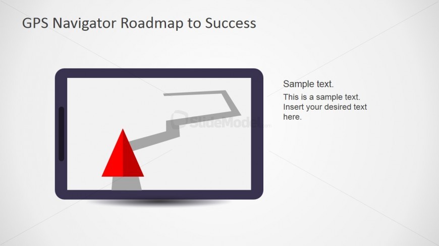 PowerPoint Traffic Navigation Scene