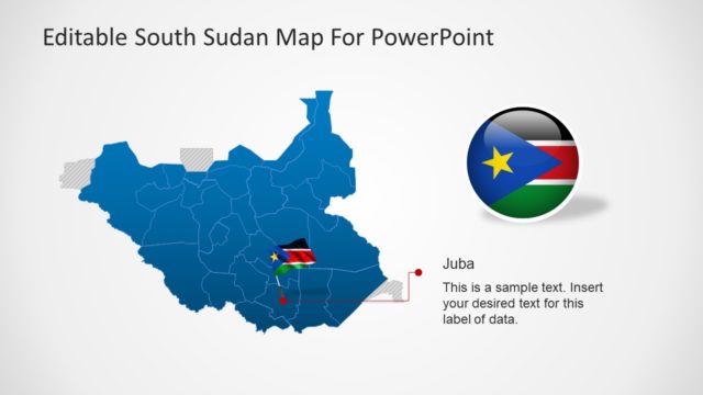 Flat PowerPoint South Sudan Presentation