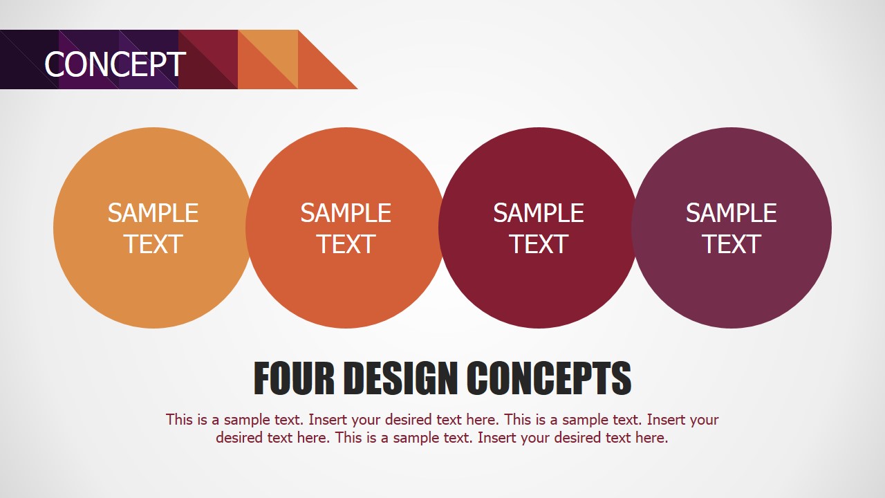 PowerPoint Design for Concept Slide