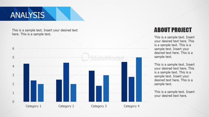 PPT Bar Charts Business Template