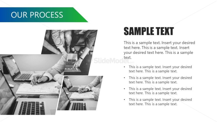 Our Process Slide for Presentation 