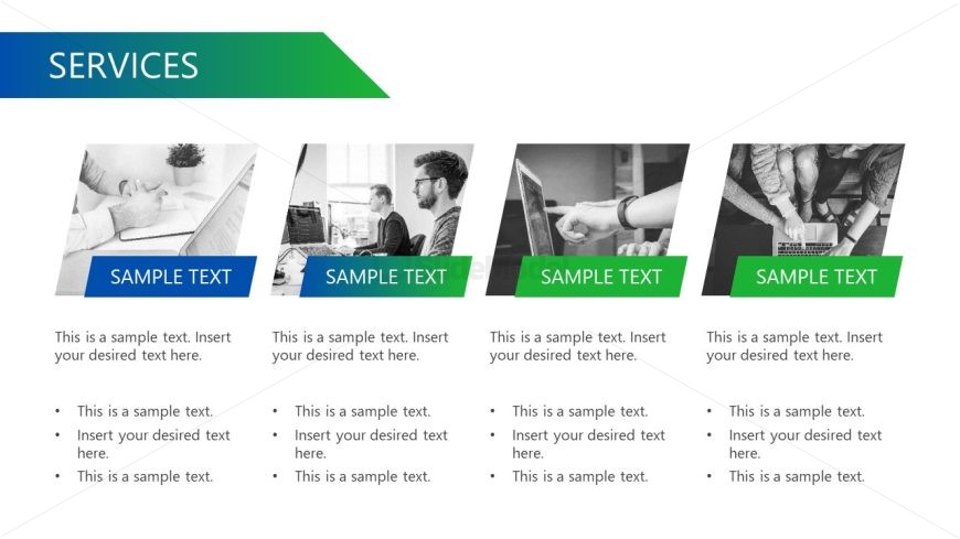 Services Slide Presentation Template