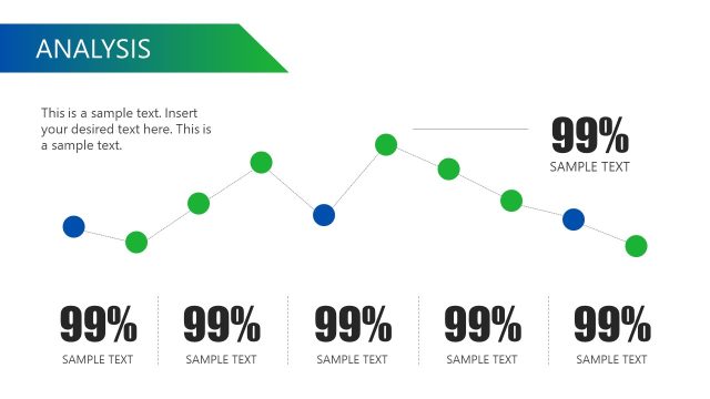 Data Chart Slide for Business Analysis