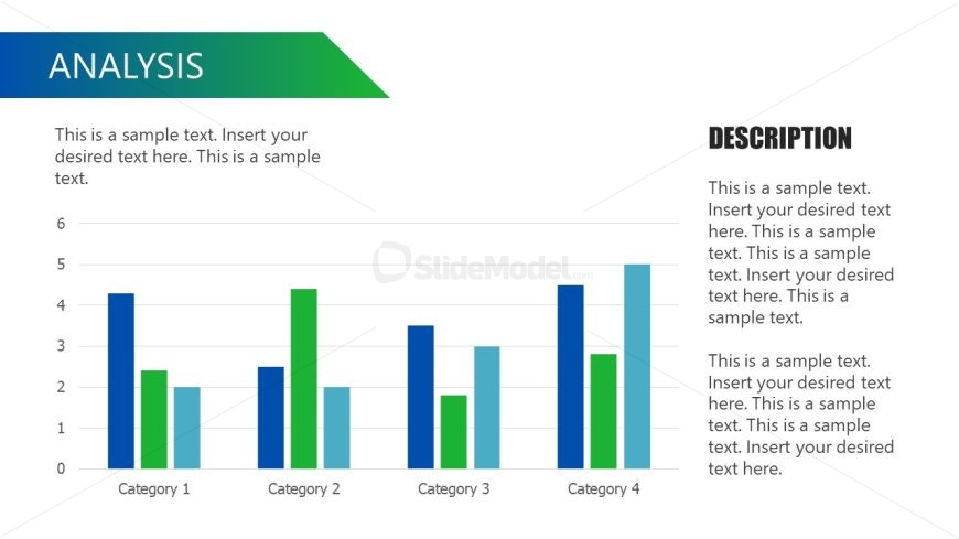 Bar Chart Slide fpr Small Business Presentation