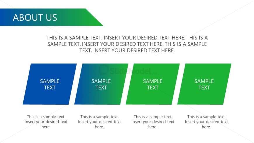 Editable Textboxes Slide PPT Template