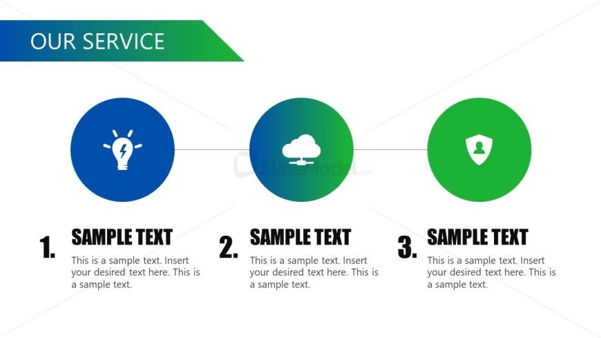 PowerPoint Our Services Slide Template 