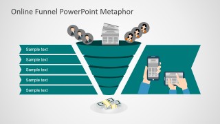 PowerPoint Clipart Of Sales Funnel