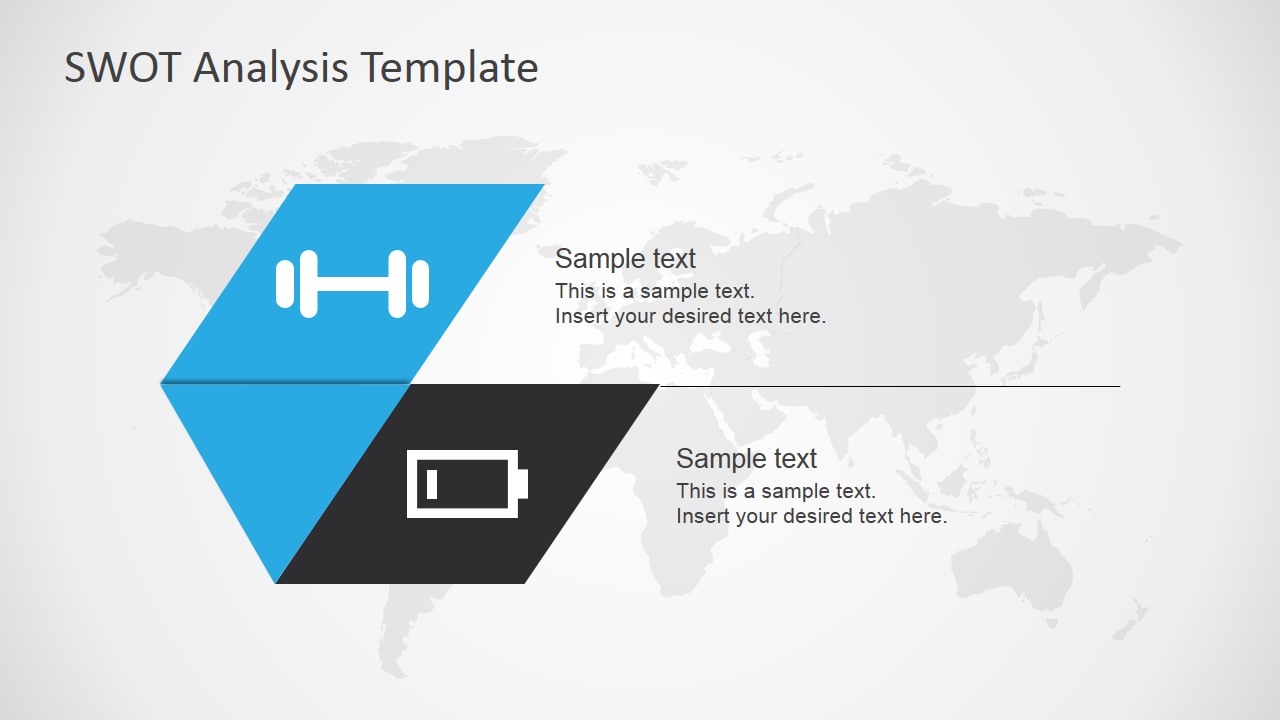 SWOT Analysis Template for PowerPoint SlideModel