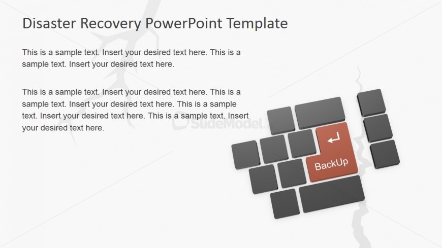 PowerPoint Keyboard with Backup Enter Key